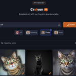 craiyon สร้างรูปภาพที่ใช้งานได้ฟรีและสร้างภาพมาได้ 9 รูปแบบ เข้าไปที่เว็บไซต์ craiyon.com